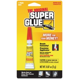 The Original SuperGlue SGH2-12 Super Glue Tube (Single Pack), Multicolor