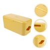 TEHAUX 1pc Cable Storage Box Capacity Wall Wire Organizer Cover