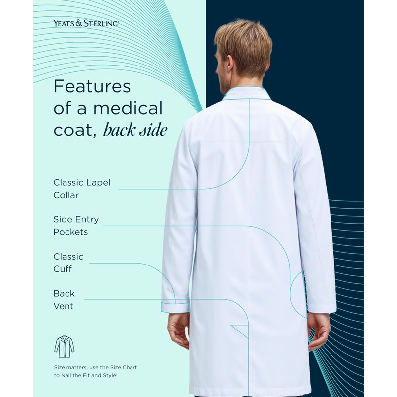 Yeats & Sterling Lab Coat (S)