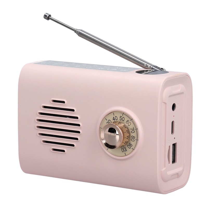 Miniature Bluetooth Speaker Portable Bluetooth Radio Solar Powered Wireless Speakers