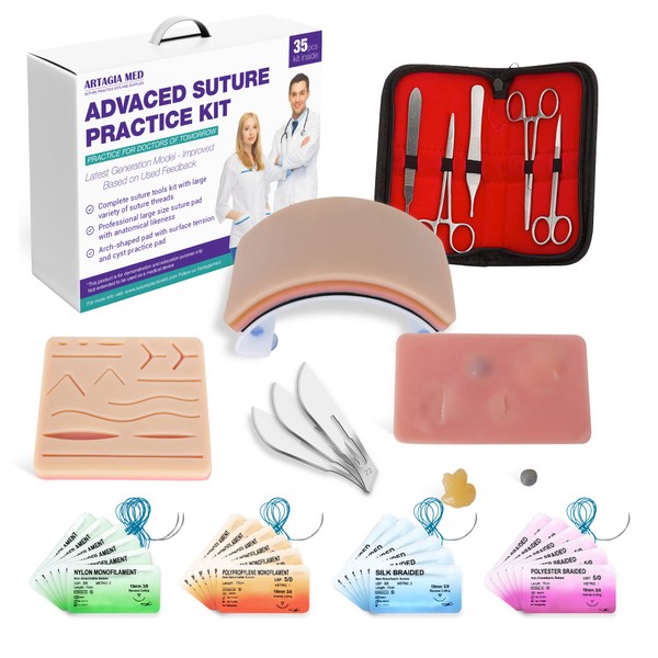 ARTAGIA Advanced Practice Kit for Medical Students (35 Pcs) C