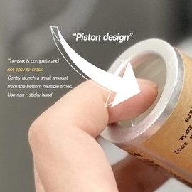 Haarwachs Stick,2 Stück,Wachs-Stick für Haare,Wachsstab für Haar,Haarfinishing Cream Stick für Styling, Feuchtigkeitsspendendes Wachs für Damen und Herren