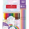 Faber-Castell Special Edition Unicorn 18 Colouring Pencils + 6 Pastel