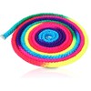 Hominas Rainbow Colour Rhythmic Gymnastics Rope Nylon Competition Art Training