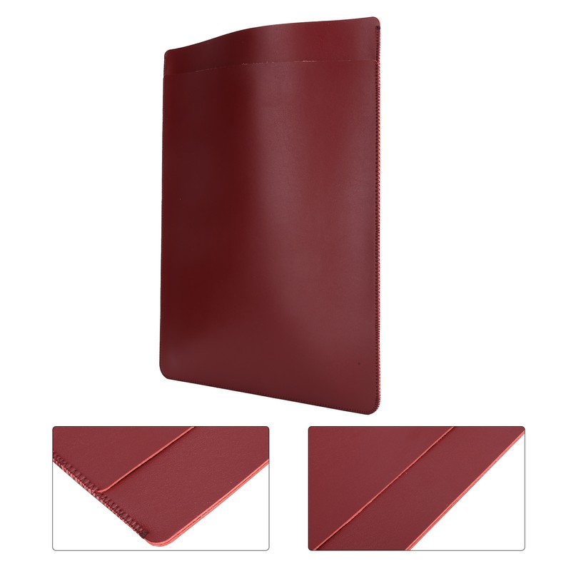Laptop Case Various Colour Microfibre Faux Leather Double Layer Laptop