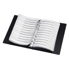 DollaTek 1% 0603 SMD Resistance Assorted Folder (0 Ohm-10M Ohm) 170value x 50pcs = 8500pcs Sample Book