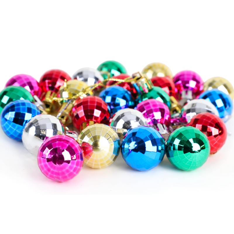 Christmas Concepts® Pack of 25-25mm Miniature Christmas Tree Baubles -