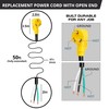 Iron Forge Cable 30 Amp 50 ft RV Replacement Cord,