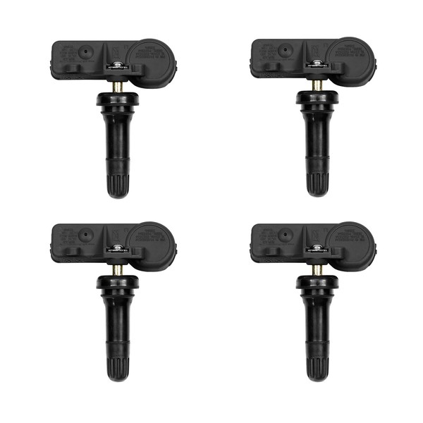 Tire Pressure Sensor 315MHz TPMS Snap-in 4Pcs Compatible with Chevy GMC Cadillac Buick & More Replaces# 13586335, 13581558, 13598771, 13598772