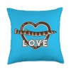 Kuhli Loach Aquarium Aquarist Throw Pillow