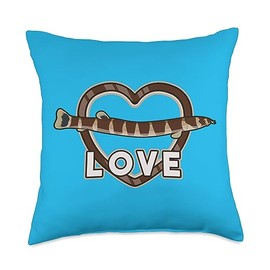 Kuhli Loach Aquarium Aquarist Throw Pillow