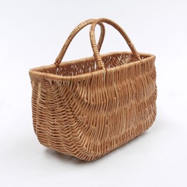 Wicker Shopping Basket/Two Handles