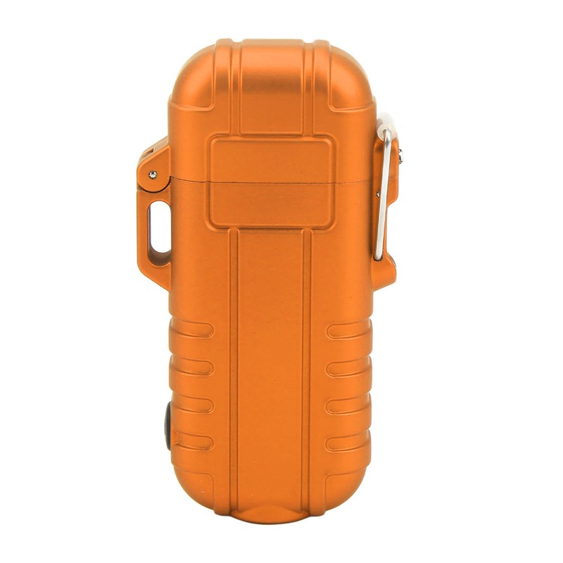 Outdoor Double Arc Electric Lighter Portable Waterproof Flashlight Lighter Charging