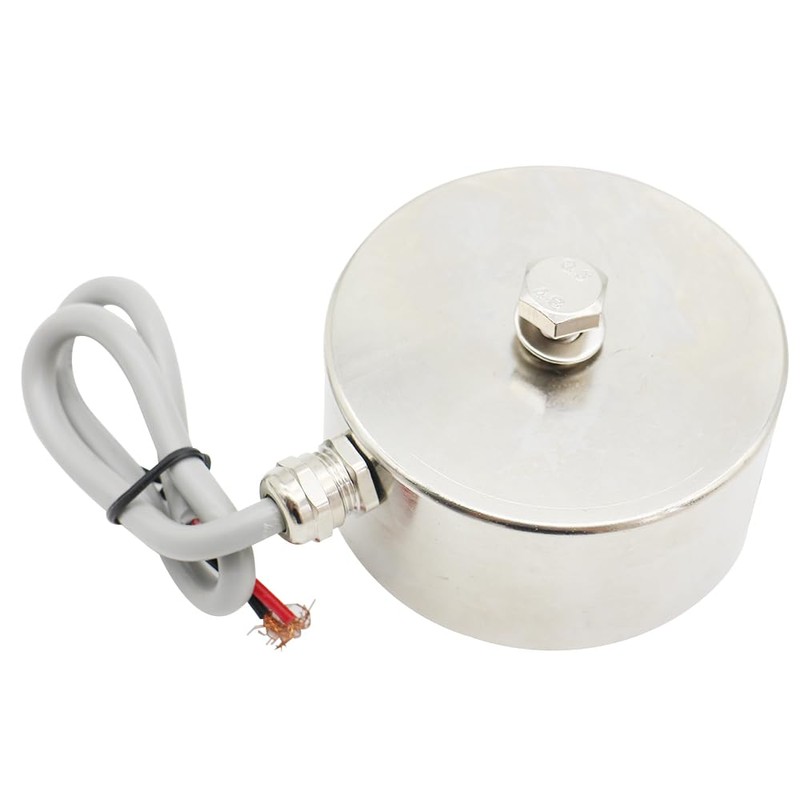 AIRTAK 220LB/100Kg 1000N Sucker Round Electric Magnet Suction Holding Solenoid
