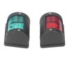 2Pcs LED Navigation Light PC Starboard Green Port Red 112.5°