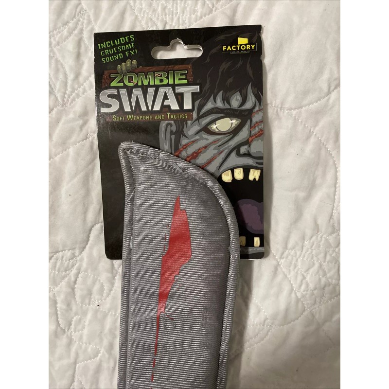 Factory Entertainment Zombie Killer Machete / Knife SWAT Plush Sounds