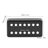 2PCS Humbucker Pickup Cover 14 Holes Electric Guitar Humbucker Pickup