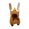 F Fityle Capybara Backpack Creative Toy Bag Backpack for Indoor