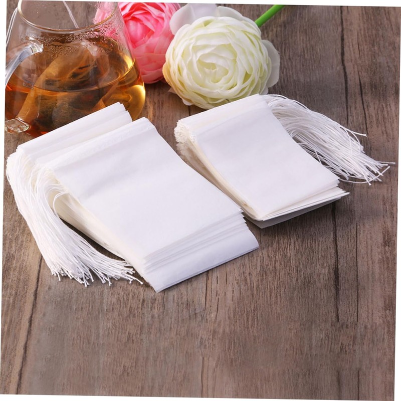 LABRIMP 300pcs Drawstring Tea Bags for Loose Tea Filter Bags