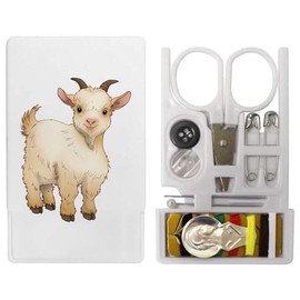 'Cute Goat Kid' Mini Travel Sewing Kit (SE00038201)