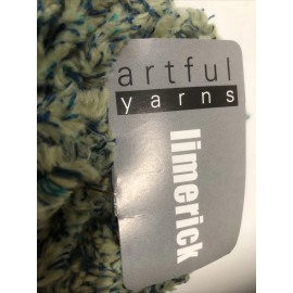 Artful Yarns  Artful Yarns LIMERICK 3022 Green Blue Chunky Yarn Ball 1 Ball=Boa Scarf 3.5 oz.