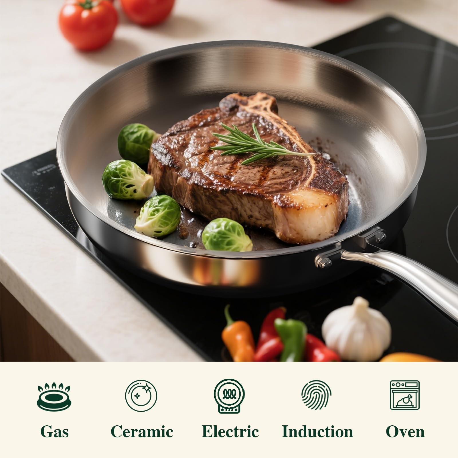 Umite Chef Frying Pan - Thumbnail 4