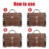 4 PCS Toggle Clamp Draw Latch Adjustable Pull Latchs Clamp