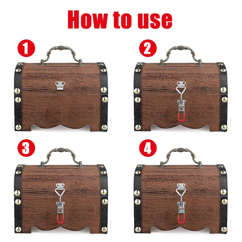 4 PCS Toggle Clamp Draw Latch Adjustable Pull Latchs Clamp