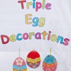 Springboard Triple Egg Decorations Easter Activity Pack - Simple Decoration