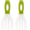 Dexas Long Handled Salad Hands, Green