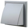 150 mm Non-Rattle Cowled Hooded Wall Extractor Vent Baffle with