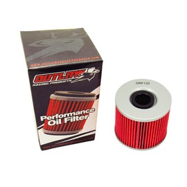 Outlaw Racing ORF133 Performance Oil Filter Compatible with Suzuki Street Bikes GS400X GS650M Katana Replaces KN133