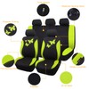 Flying Banner Butterfly car seat Covers ful Set Fashion Universal