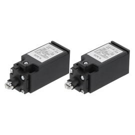 sourcing map Limit Switch Parallel Plunger XCK-P Mount 1NC+1NO 3D Printer Door Switch Metal Momentary Switch 2 Pcs
