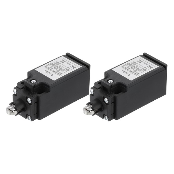 sourcing map Limit Switch Parallel Plunger XCK-P Mount 1NC+1NO 3D