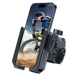 Moorstdel Handyhalterung Fahrrad, Handy Motorradhalterung, Sicherheit 360° Winkelverstellbarkeit, Kompatibel mit 4.5-7 Zoll Smartphones für Fahrer und Familien