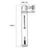 BLACKBURN AIRSTICK 2STAGE Grey Anodized