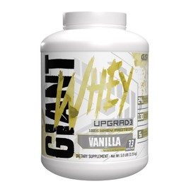 Giant Sports International Performance Edge Whey Upgrade 100 Whey Protena  Hecho en EUA  73 ser  Bajo en Carbohidratos  5 lb (2.27 kg)  Sabor Helado  