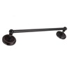 All Copper Bathroom Towel Bar European Style Wall Mounted Towel