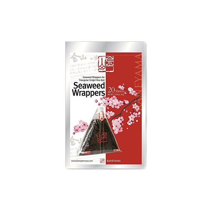 Kaneyama Seaweed Wrappers, 20 Sheets Refill, 1-Pack (20 Sheets)