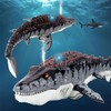 Remote Control Mosasaurus Dinosaur Toy, 1 Count Rechargeable Electric Simulation