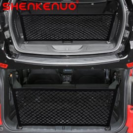 SHENKENUO Rear Trunk Envelope Style Cargo Net for CHEVY SILVERADO GMC SIERRA 2013-2022 New