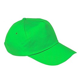 CHILDRENS KIDS BASEBALL CAP HAT BOYS GIRLS (Neon green) MFAZ Morefaz Ltd