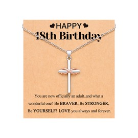 D Dongjiangjin Gift 18th Birthday Gifts for Girls 18 Year Old Decorations Girls Presents Necklace