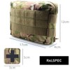 Multicam Camouflage Tactical MOLLE Pouch Waist Pack EDC Organiser Medic