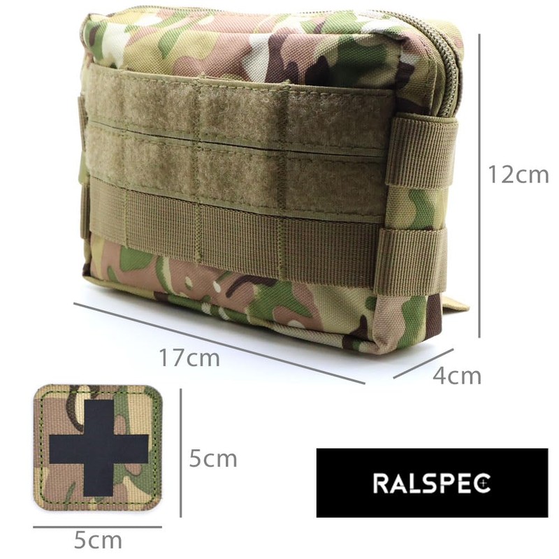 Multicam Camouflage Tactical MOLLE Pouch Waist Pack EDC Organiser Medic