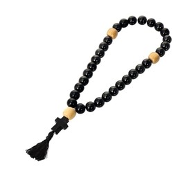 NKlaus EXQUISITE HANDMADE GAGAT Rosary 30.2g Perfect Prayer Beads for Deep Spirituality Handmade with Love and Precision, Glass