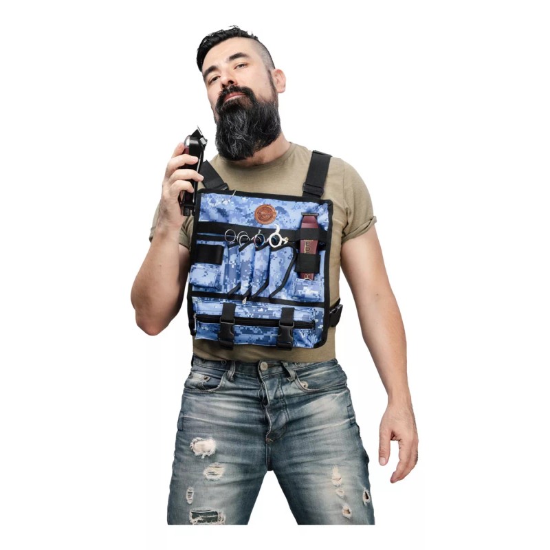 Barbest Pechera Para Barbero Peluquero & Lady Barber Tactic Front