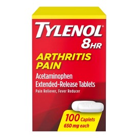 Tylenol Alivia El Dolor De La Artritis Extra Fuerte 100caps
