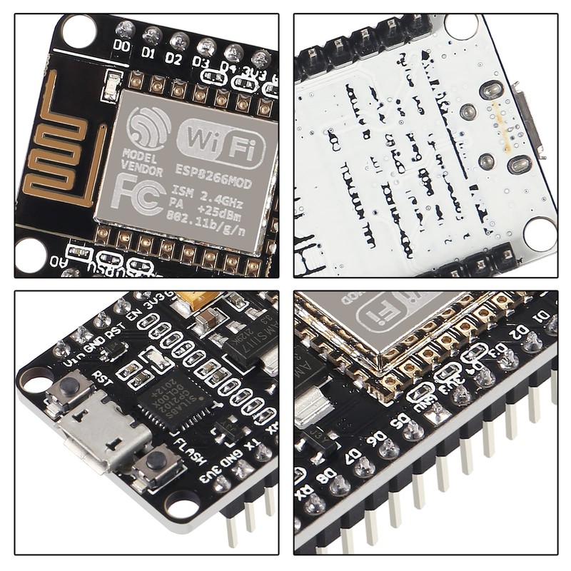 10Pcs ESP8266 CP2102 ESP-12E NodeMcu LUA Internet WiFi Development Board